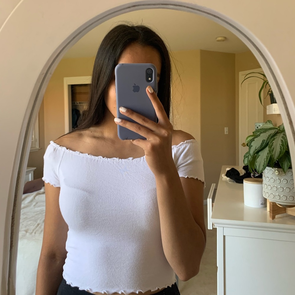 Off the shoulder top